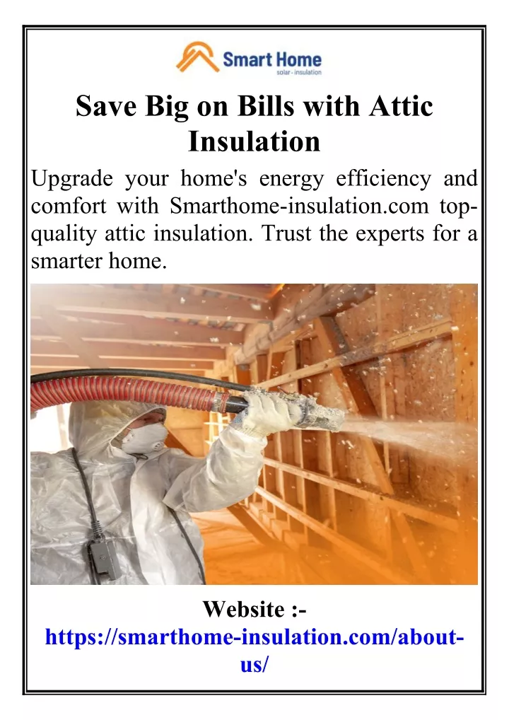 save big on bills with attic insulation upgrade