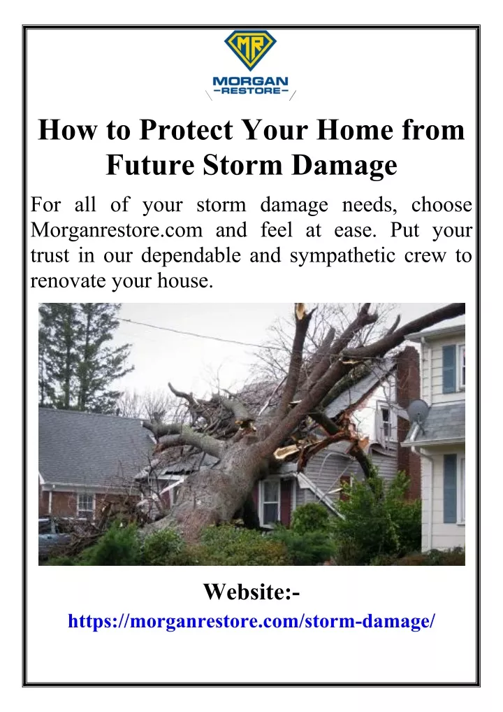 how to protect your home from future storm damage