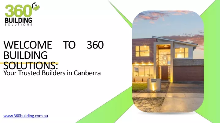 welcome to 360 building solutions