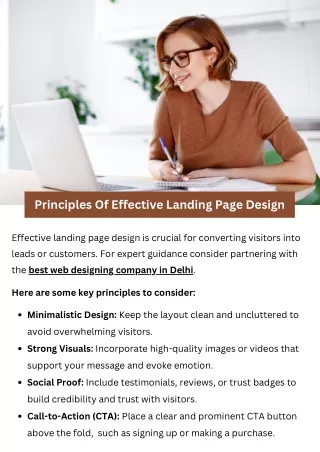 Principles Of Effective Landing Page Design