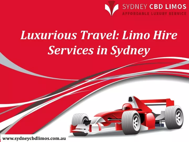 luxurious travel limo hire services in sydney