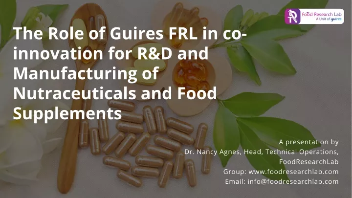 the role of guires frl in co innovation