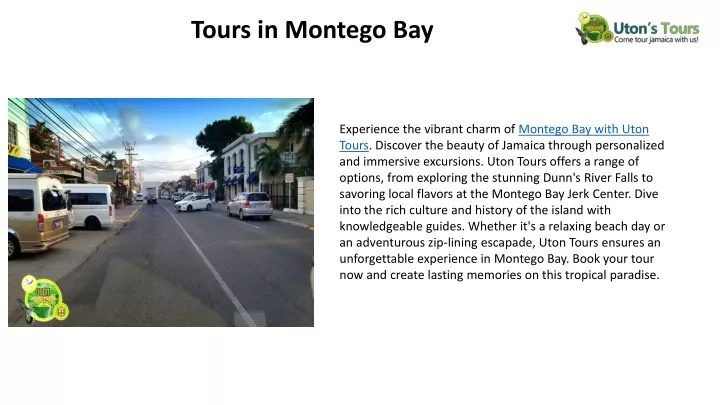 tours in montego bay