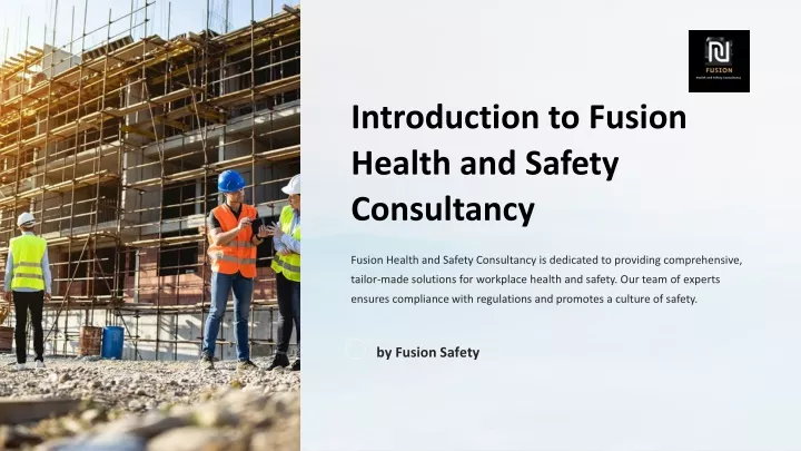 introduction to fusion health and safety