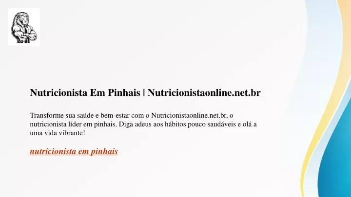 nutricionista em pinhais nutricionistaonline