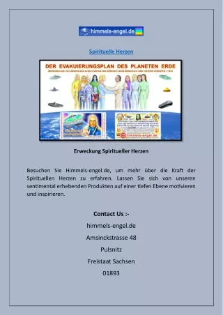 Erweckung Spiritueller Herzen