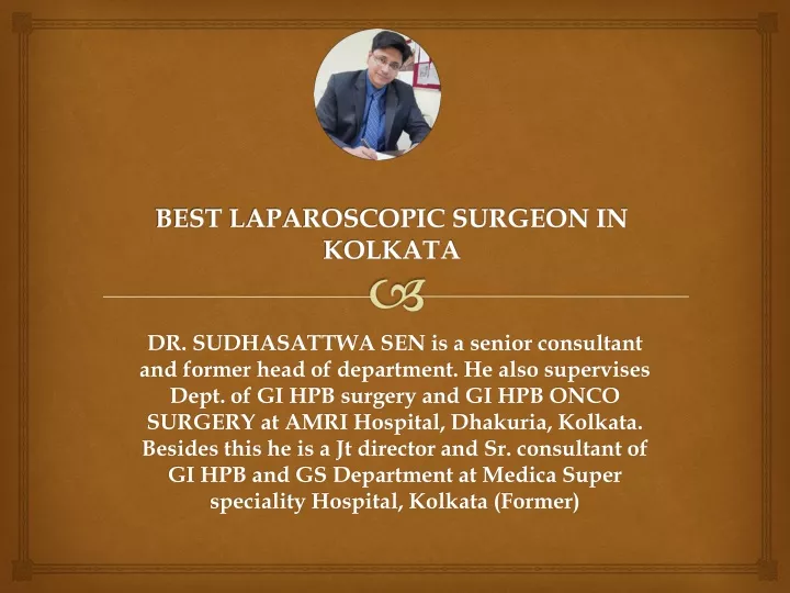 best laparoscopic surgeon in kolkata