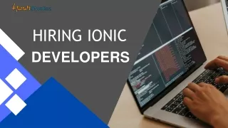 Find Top Ionic Developers for Your Project