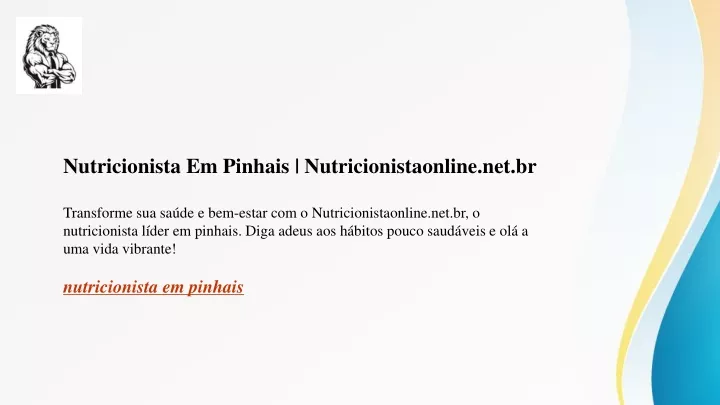 nutricionista em pinhais nutricionistaonline