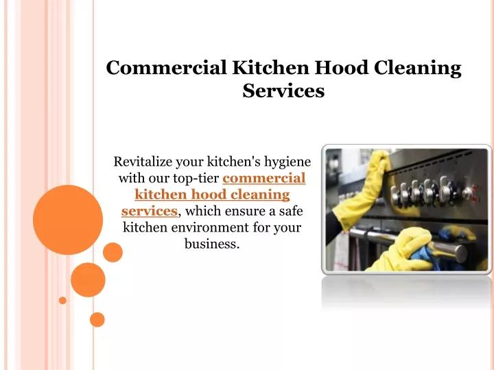 commercial kitchen hood cleaning services