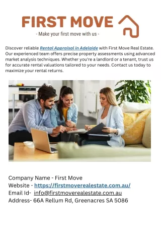 Rental Appraisal in Adelaide