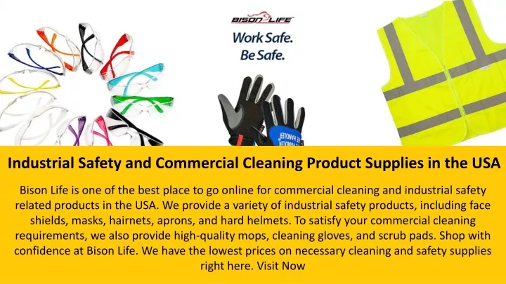 industrial safety and commercial cleaning product