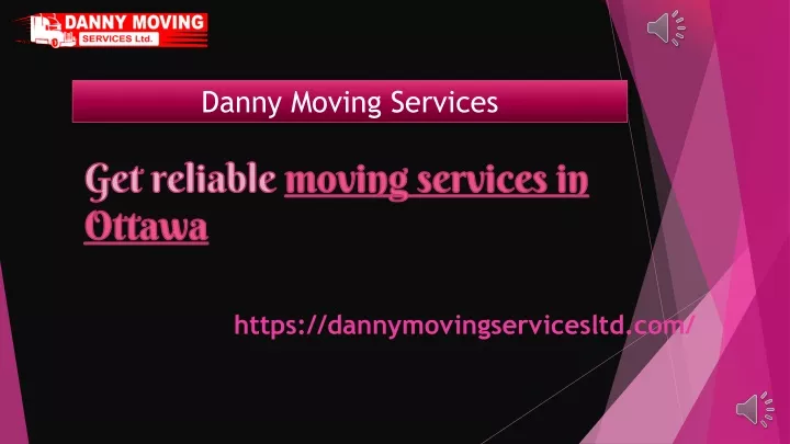 danny moving services