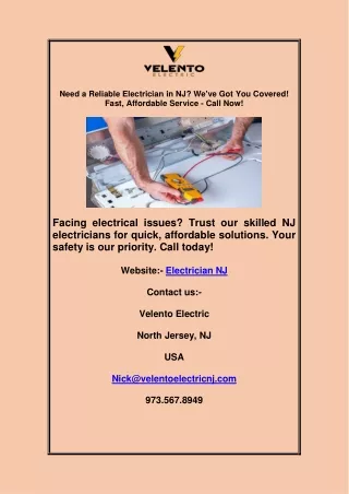 Electrician NJ