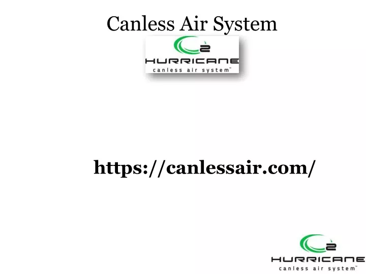 canless air system