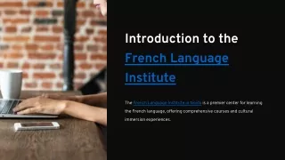 Enhance your skills with French Language Institute in Noida