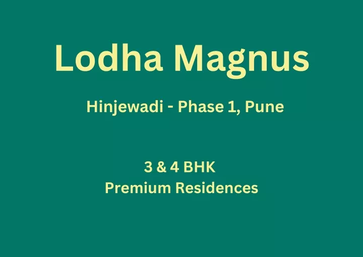 lodha magnus