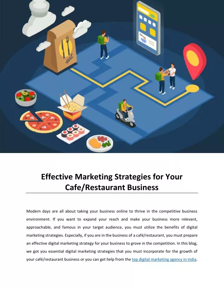 effective marketing strategies for your cafe