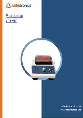 microplate shaker