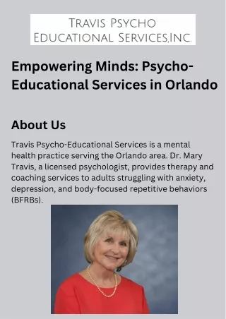 Empowering Minds Psycho-Educational Services in Orlando