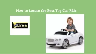 How to Locate the Best Toy Car Ride (1)