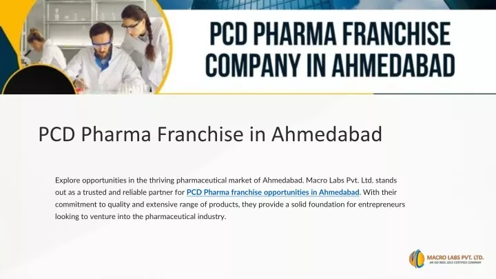 pcd pharma franchise in ahmedabad