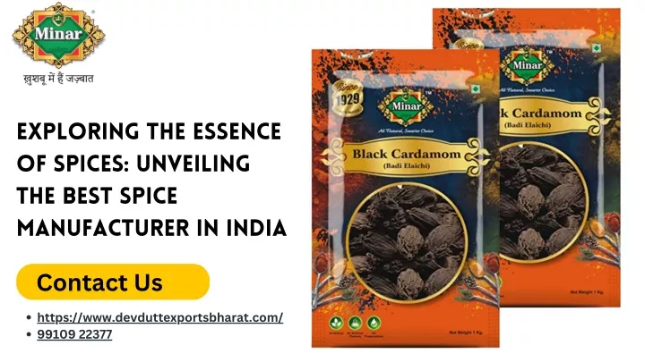 exploring the essence of spices unveiling