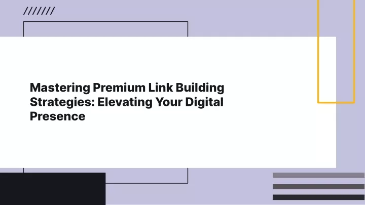 mastering premium link building strategies