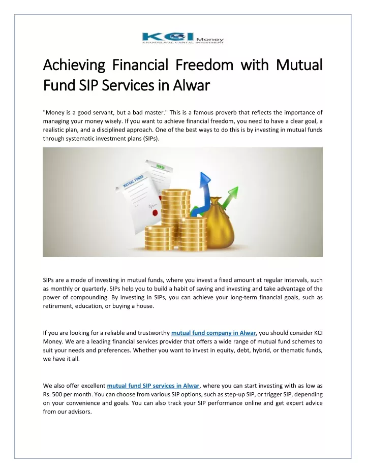 achieving achieving f financial f fund
