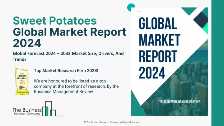 sweet potatoes global market report 2024