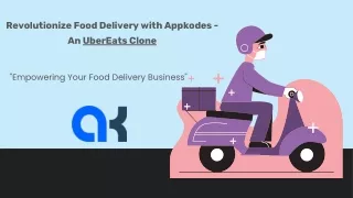 Best Ubereats Clone For Your Food Delivery Business