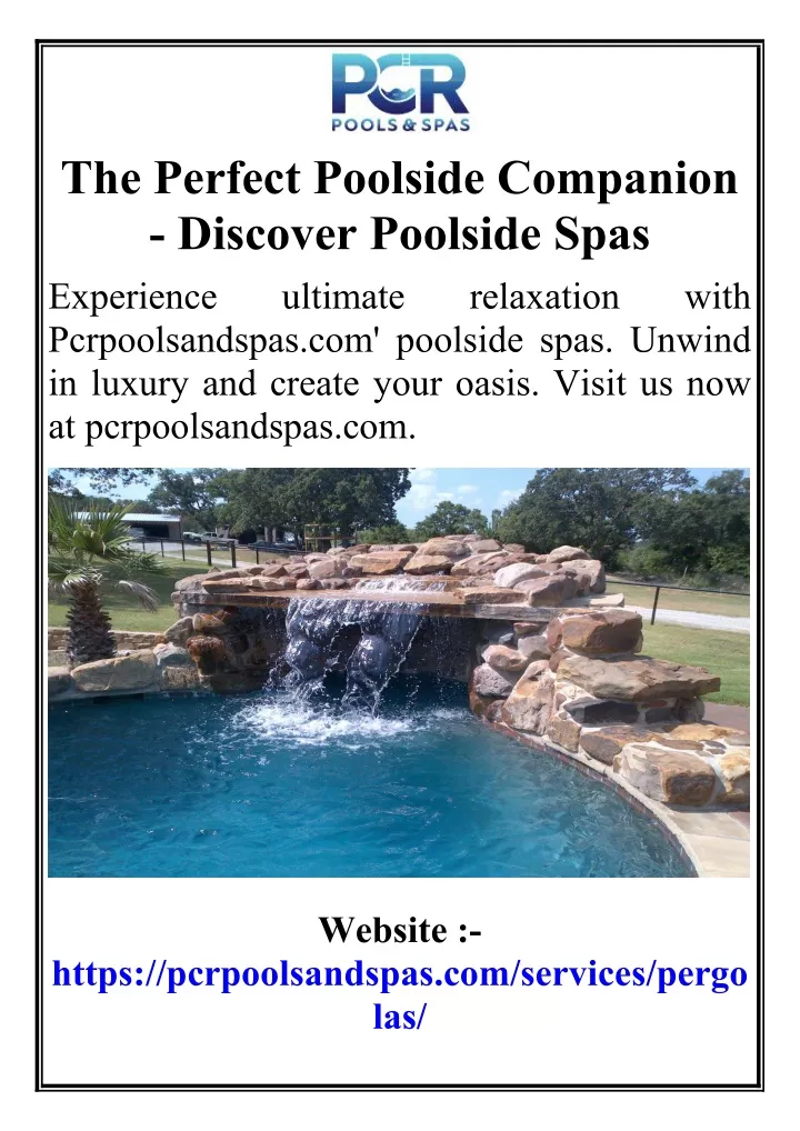 the perfect poolside companion discover poolside