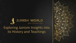 exploring jainism insights into its history