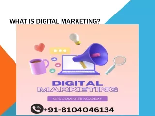 What is digital marketing