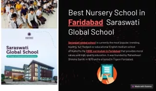 Best-Nursery-School-in-Haryana-Saraswati-Global-School