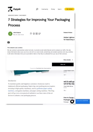 7 Strategies for Improving Your Packaging Process