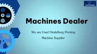 Machine Heidelberg SM 102 V