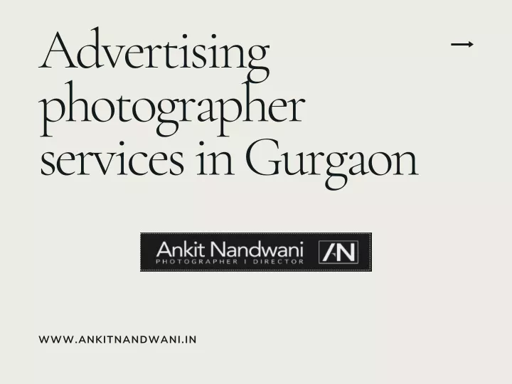 advertising photographer services in gurgaon