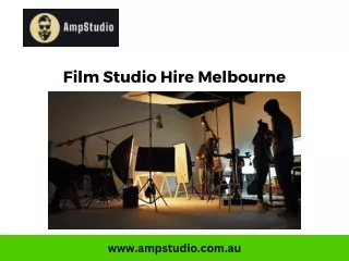 Hire AMP Studio in Melbourne to Capture Cinematic Excellence