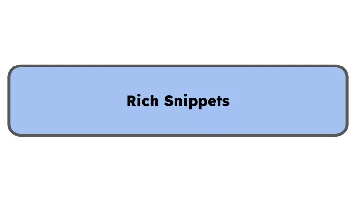 rich snippets