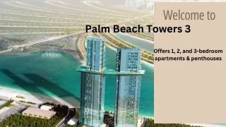 Palm Beach Towers 3 E- Brochure