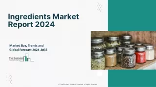 ingredients market report 2024