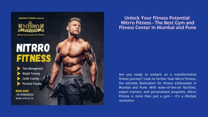 unlock your fitness potential nitrro fitness