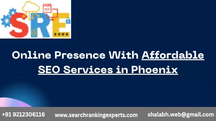 online presence with affordable seo services