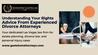 Understanding Your Rights Advice From Experienced Divorce Attorneys