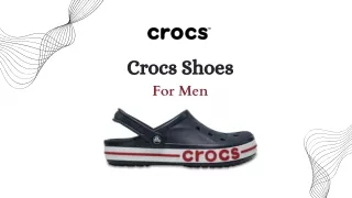 Buy Latest Crocs Shoes For Men Online In India