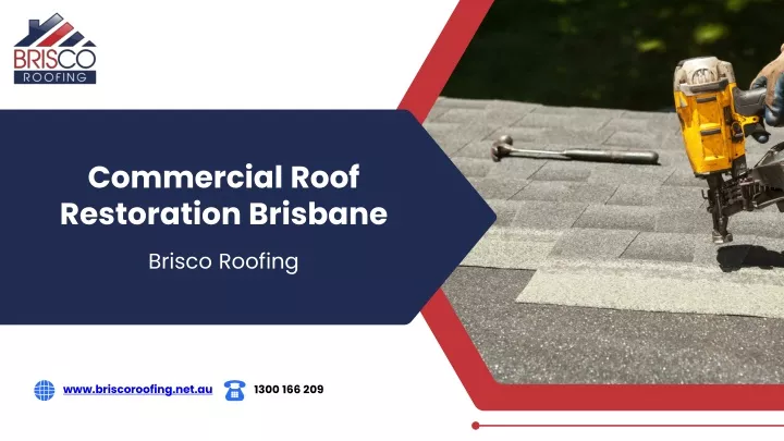 commercial roof restoration brisbane