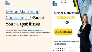 "CP Pixel Proficiency: Advanced Digital Marketing Course in CP"