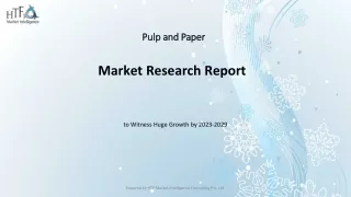Pulp and Paper Market Outlook