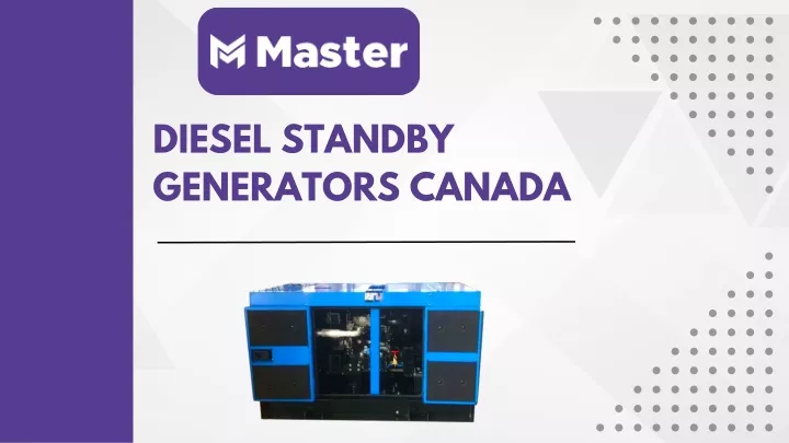 diesel standby generators canada